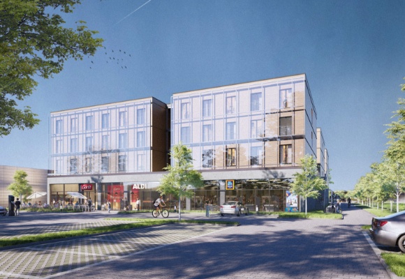 Studierendenwohnheim_Visualisierung_Parkplatz_View