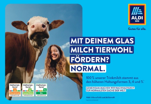 Bio und Tierwohl im Fokus: ALDI SÜD trommelt für Nachhaltigkeitsengagement