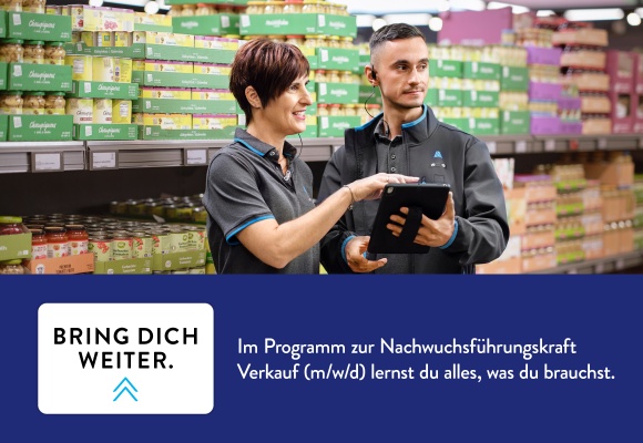 ALDI SÜD startet HR-Kampagne „Bring dich weiter.“ für Nachwuchsführungskräfte im Verkauf