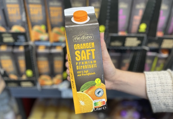 ALDI macht´s möglich: Erneute Preissenkung bei Orangensaft