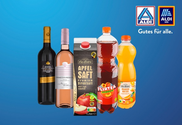 Saftige Preissenkung: ALDI reduziert dauerhaft die Preise von knapp 30 Getränken wie Orangensaft