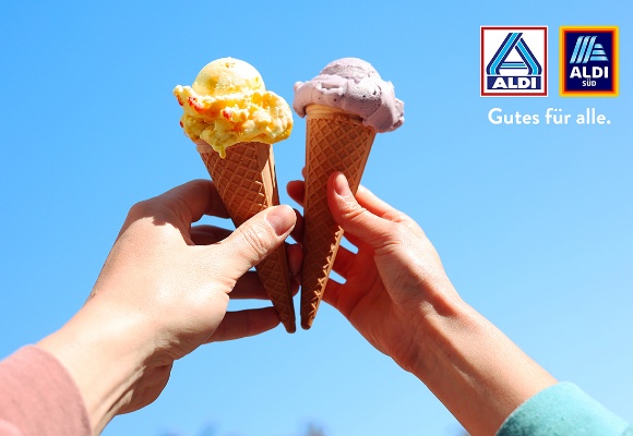 Der Preisführer informiert: ALDI schickt Deutschlands günstigste Eisdiele auf Tour