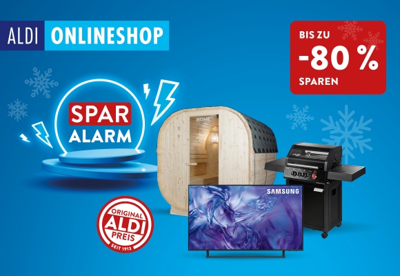 Spar-Alarm bei ALDI: Bis zu 80 Prozent auf beliebte Non Food-Produkte sparen