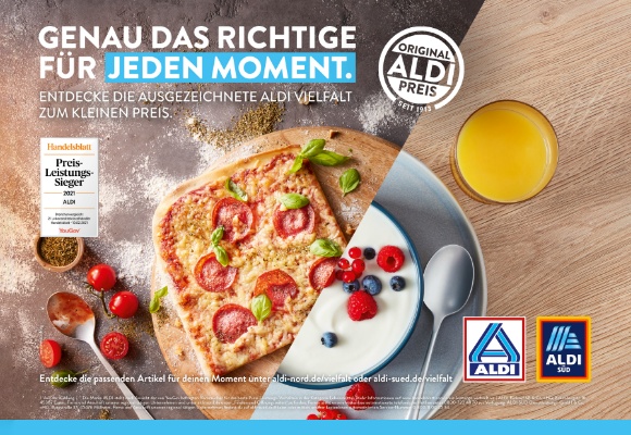 Genau das Richtige für jeden Moment: ALDI Kampagne stellt Preis-Leistungs-Kompetenz in den Mittelpunkt