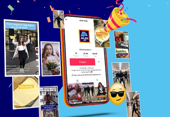 ALDI SÜD startet auf TikTok