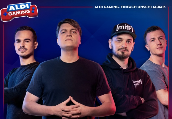 ALDI Nord und ALDI SÜD engagieren sich mit eigener Marke in der Gaming-Szene