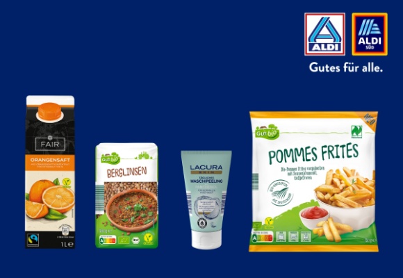 Bestnoten für ALDI Eigenmarken im Januar 2024 
