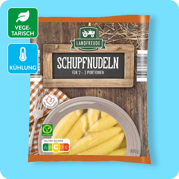 Schupfnudeln, Eierspätzle oder Knöpfle