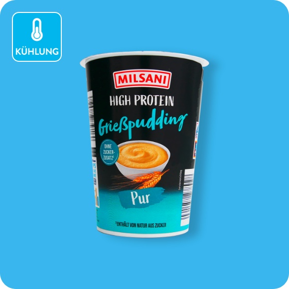 High-Protein-Grießpudding