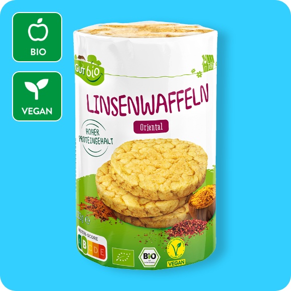 Bio-Linsenwaffeln