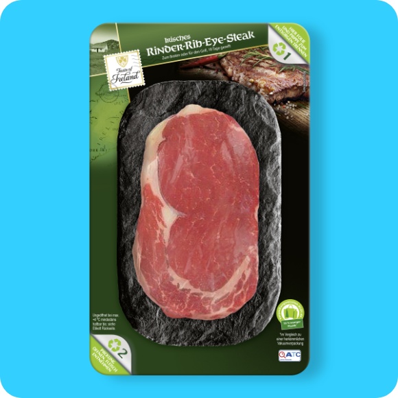 Steaks vom irischen Weiderind