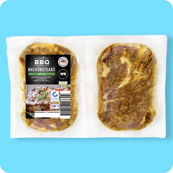 Marinierte Nackensteaks⁷