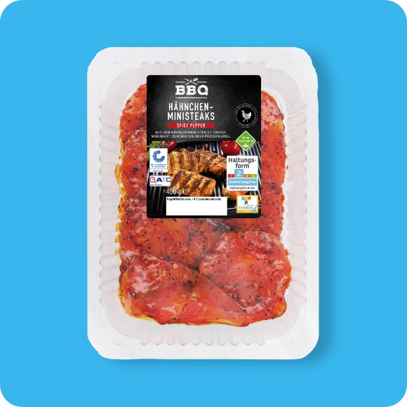 Hähnchen-Ministeaks