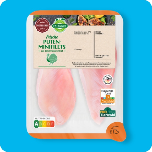Puten-Minifilets