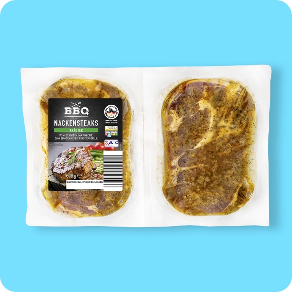 Marinierte Nackensteaks⁶