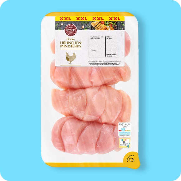 Hähnchen-Ministeaks