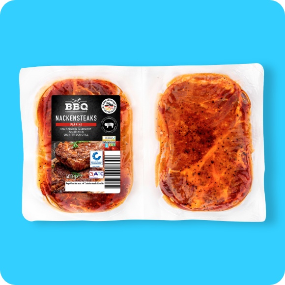 Marinierte Nackensteaks⁷