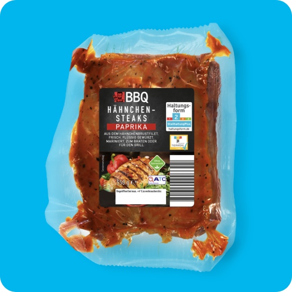 Marinierte Hähnchenbruststeaks