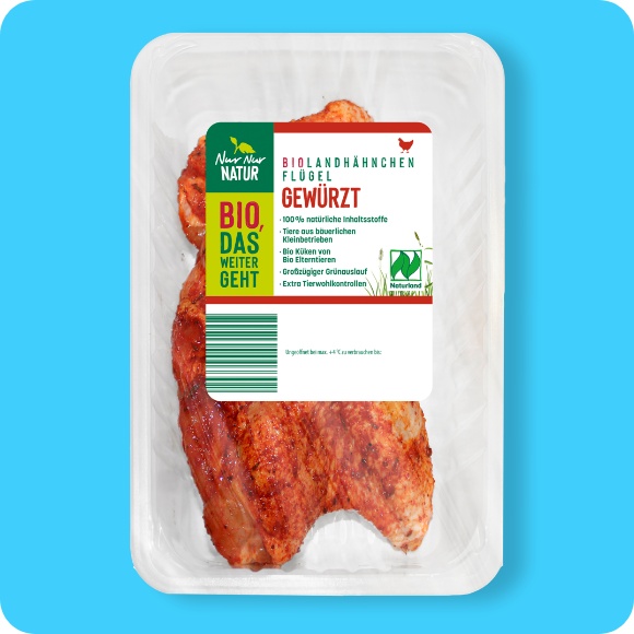 Bio-Landhähnchen-Flügel