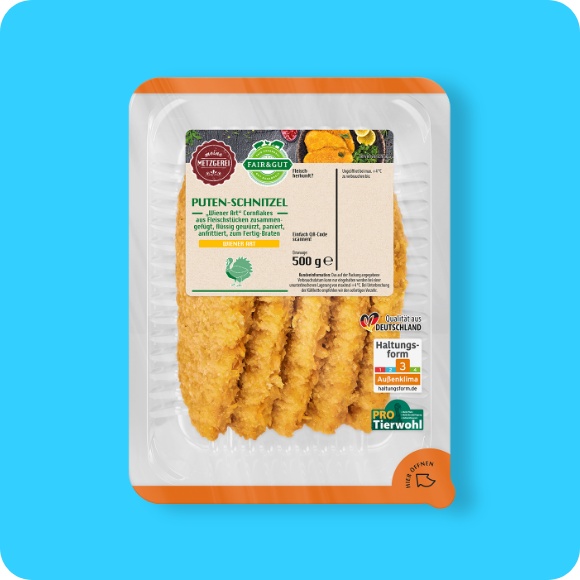 Puten-Schnitzel, Wiener Art