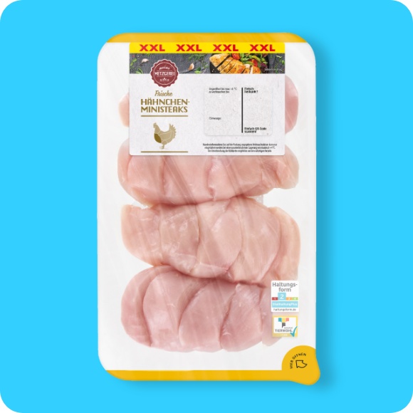 Hähnchen-Ministeaks