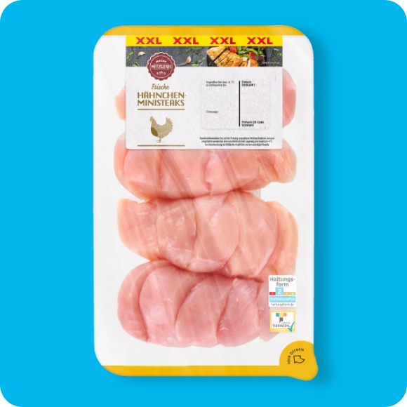 Hähnchen-Ministeaks