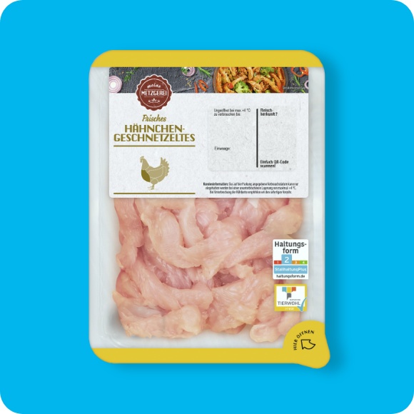 Hähnchen-Geschnetzeltes
