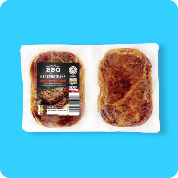 Marinierte Nackensteaks⁷