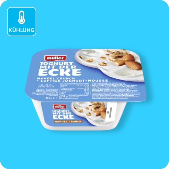 Joghurt mit der Ecke