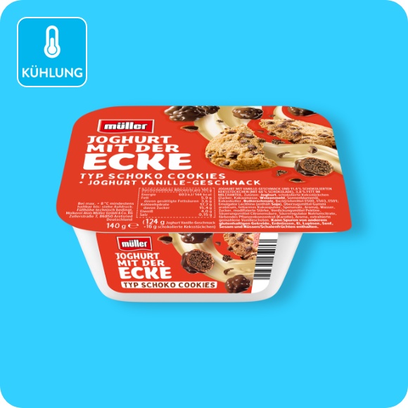 Joghurt mit der Ecke