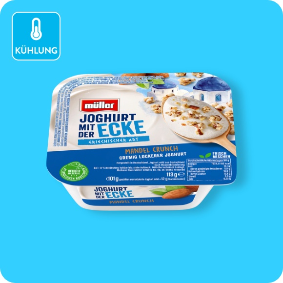 Joghurt mit der Ecke