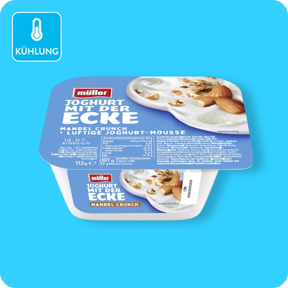 Joghurt mit der Ecke