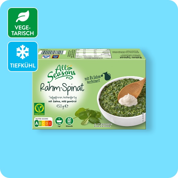 Rahm-Spinat
