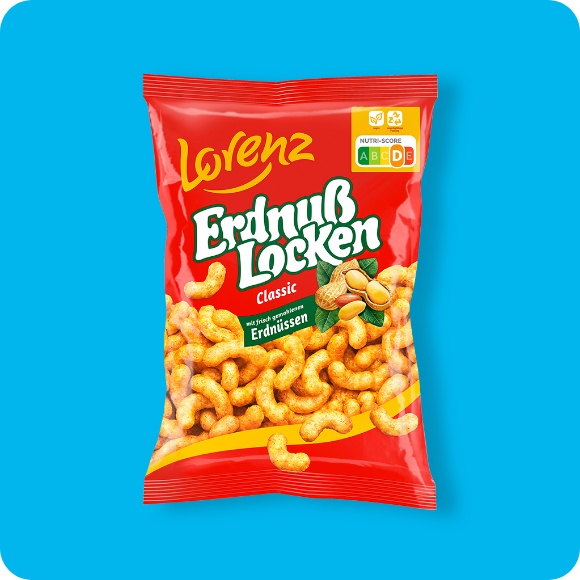 Erdnuß-Locken