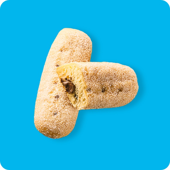 Super-Berliner mit Kakaocreme