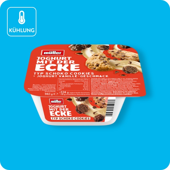 Joghurt mit der Ecke