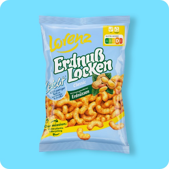 Erdnuß-Locken