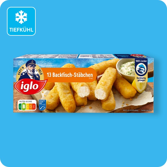 Backfisch-Stäbchen