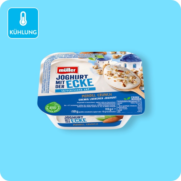 Joghurt mit der Ecke