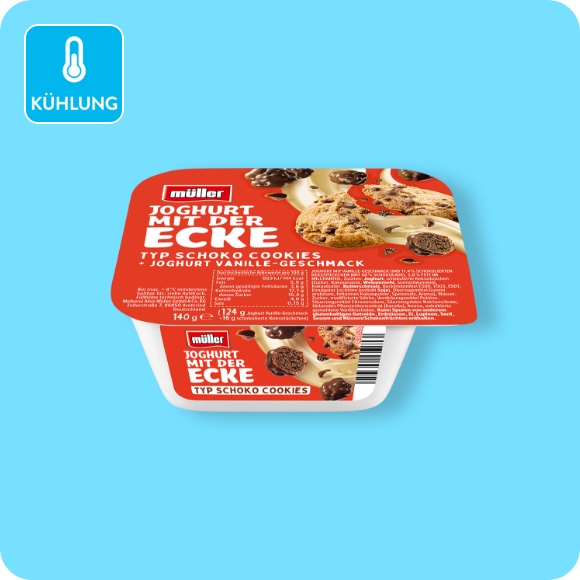 Joghurt mit der Ecke