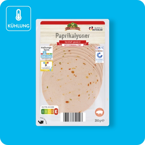 Frischwurst-Aufschnitt