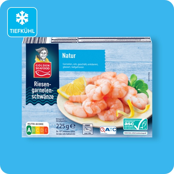 Riesengarnelenschwänze