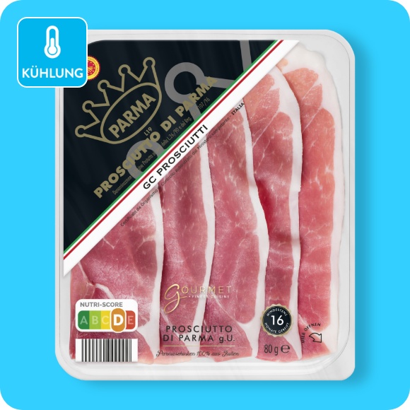 Prosciutto di Parma g. U.³