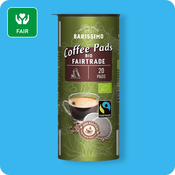 Bio-Fairtrade-Kaffeepads