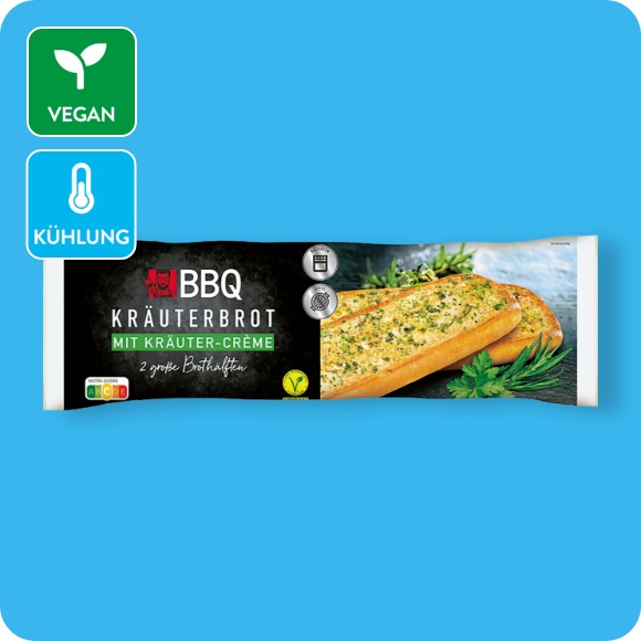 Kräuter- oder Knoblauchbrot