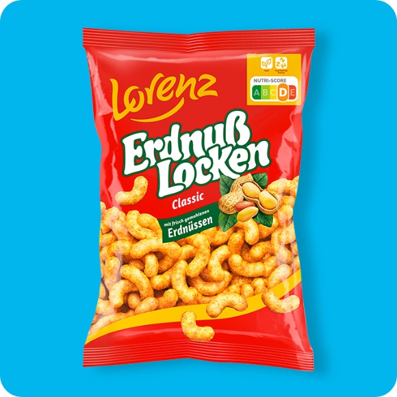 Erdnuß-Locken