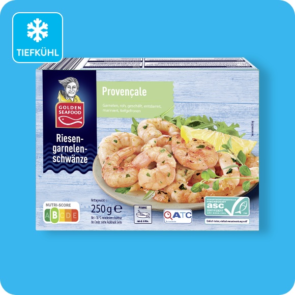 Riesengarnelenschwänze