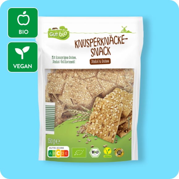 Bio-Knusperknäcke-Snack