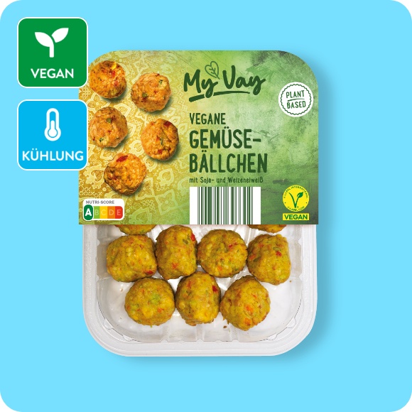 Vegane Falafel oder vegane Gemüsebällchen