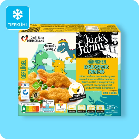 Hähnchen-Knusper-Dinos